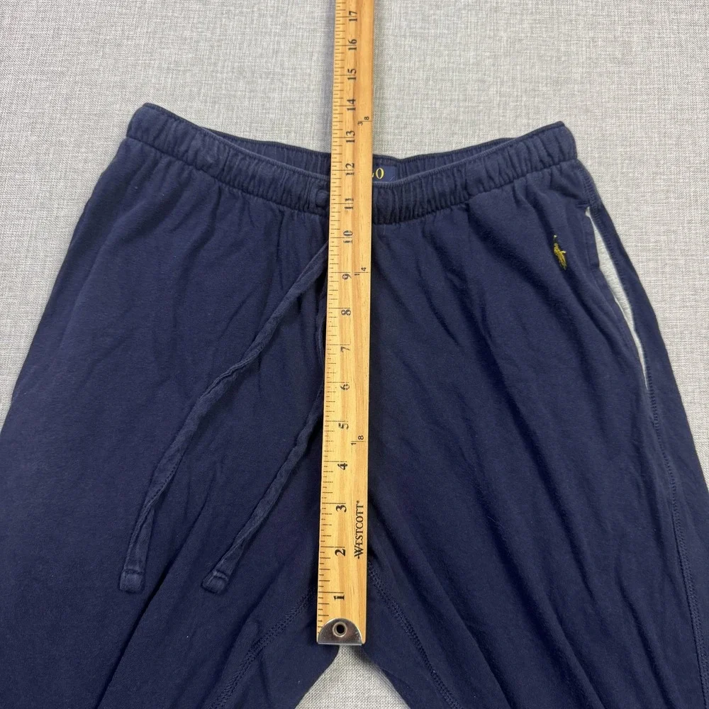 Polo Ralph Lauren Lightweight Sweatpants Mens 31x33 Blue Small Cotton Drawstring